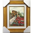 thumbnail image 3 of Guido Borelli "Casa In Collina" CUSTOM FRAMED Hand Signed #d Giclee on Canvas Generic, 3 of 6