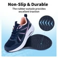 thumbnail image 6 of AOV Women Arch Support Walking Shoes Orthotic Sneakers for Plantar Fasciitis Foot and Heel Pain Relief,US 9 PinkBlue, 6 of 8