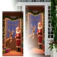 thumbnail image 1 of Holiday Door Curtain for Festive Seasonal Decorations Creating Warm Inviting Atmosphere Party Event Celebration, 1 of 3