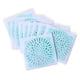 thumbnail image 4 of Wosthever 10 Uds. Colector de pelo antibloqueo de un solo adhesivo para drenaje de suelo tapón filtro baño cocina ducha suministros verde Verde 10piezas, 4 of 6