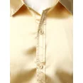 thumbnail image 3 of Camisas De Vestir De Satén Tipo Seda Brillante Para Hombre,, 3 of 7