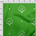 thumbnail image 3 of oneOone Cotton Jersey Light Green Fabric Block Quilting Supplies Print Sewing Fabric By The Yard 58 Inch Wide, 3 of 6