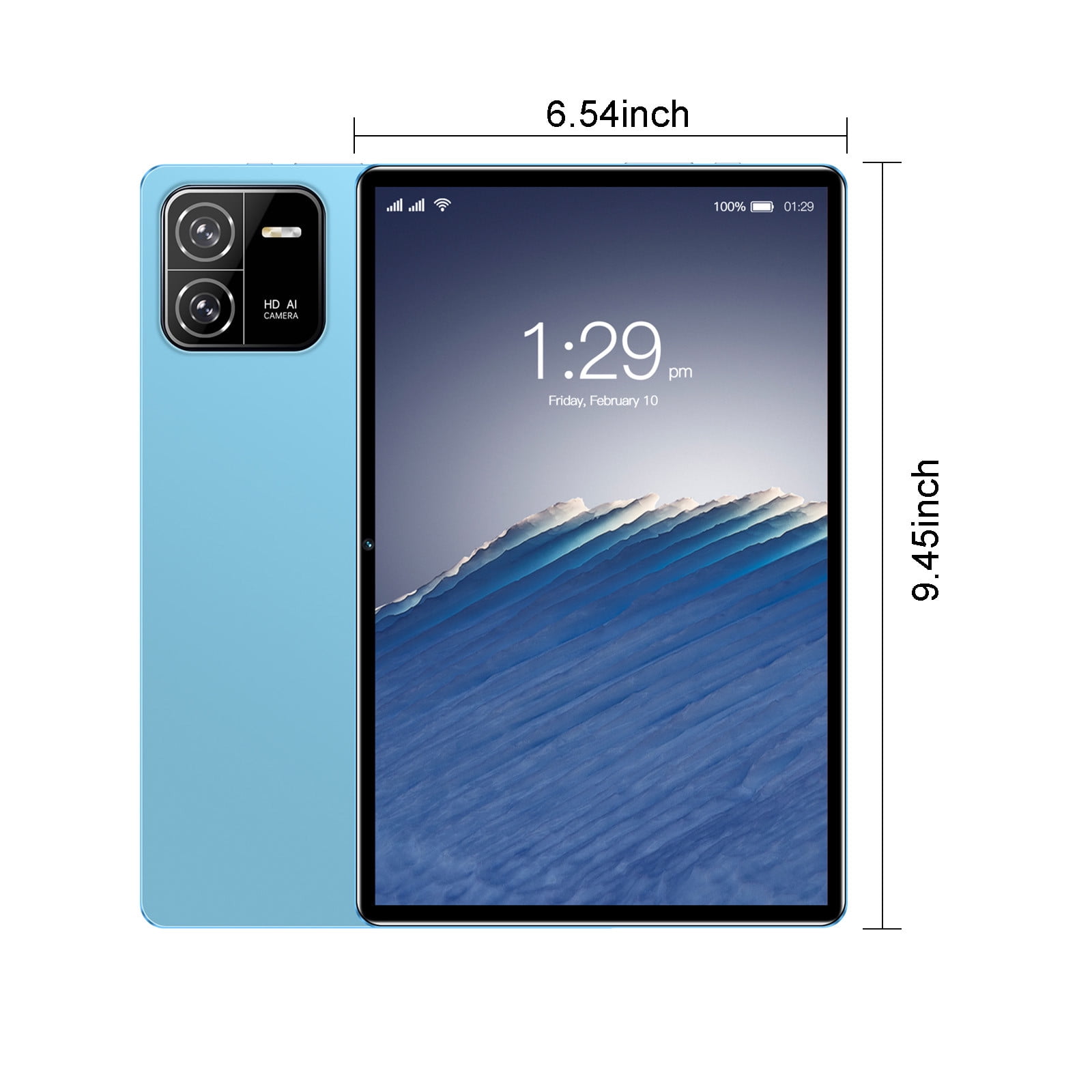 Skegnu New 10.1-inch Android Tablet PC HD Ultra-thin Screen 5G Dual Frequency WiFi Bluetooth Tablet Computer Support 256G Memory Card And Dual SIM Communication Gift for Girls on Clearance