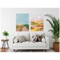 thumbnail image 2 of Kate and Laurel Beautiful Colorful Landscapes Set of 2 28x38 Framed Canvas Wall Art Set  by July Art Prints, Sylvie White, Coastal, Landscapes, Abstract, Abstract, Landscapes Art for Wall Décor, 2 of 8