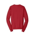 thumbnail image 6 of Port & Co Adult Male Men Plain Long Sleeves Sweatshirt Team Cardinal Medium, 6 of 6