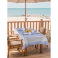 thumbnail image 2 of Outdoor Tablecloth with Umbrella Hole for Patio/Picnic/Party/Camping, Purple Ocean Starfish Waterproof Table Cloth Rectangle Table Cover Washable, Modern Minimalist Marine Life (54"x 80"), 2 of 9