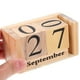 thumbnail image 5 of Calendario perpetuo decorativo Calendario de bloques elegante Calendario de mesa de estilo europeo, 5 of 8