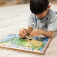 thumbnail image 6 of Melissa & Doug USA Map Sound Puzzle - Wooden Puzzle With Sound Effects (40 pcs), Multicolor, 6 of 10