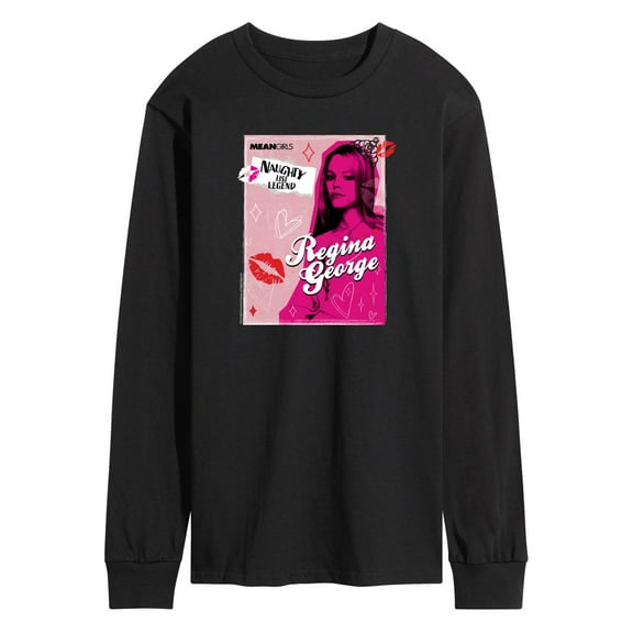 Mean Girls - Regina George Naughty List Legend - Men's Long Sleeve T-Shirt