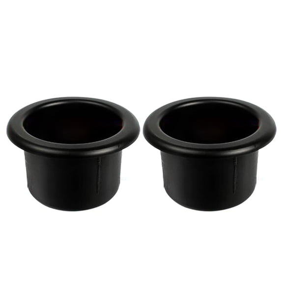 Yoetaun 2Pieces Cup Holder Insert Table Cup Holder Couch Cup Holder Insert Black Car Drinks Holder Insert for Sofa Couch Black