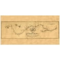 thumbnail image 6 of HISTORIX 1811 Mississippi River Map Vintage Poster Wall Art Print, 24 x 48 Inch, 6 of 7