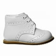 thumbnail image 2 of Josmo Unisex Wingtip Toddlers Walking Shoes, White, 2, 2 of 7