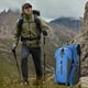 thumbnail image 1 of Mochila de día (1 unidad), mochila de senderismo de 30 x 13 x 50 cm, bolsa de viaje ligera y plegable de nailon de 30 L para excursiones de un día y aventuras al aire libre (azul), 1 of 9