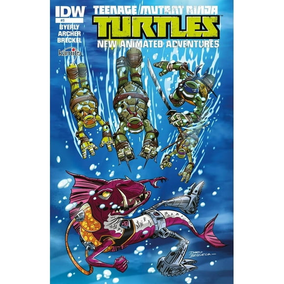Teenage Mutant Ninja Turtles New Animated Adventures 5A Blanco