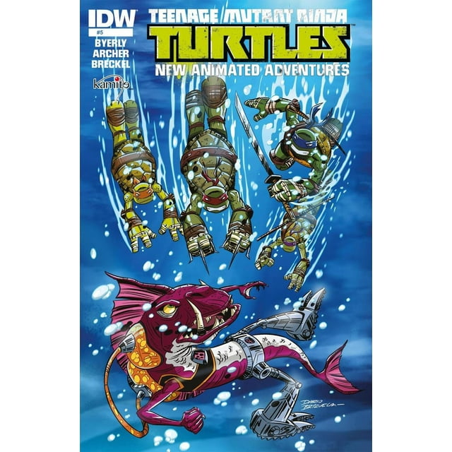 Teenage Mutant Ninja Turtles New Animated Adventures 5A Blanco