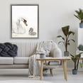 thumbnail image 3 of Stupell Industries Transitional Mother Swan & Cygnet Gray Floating Frame Canvas Art, 25 x 31, by Sara Baker, 3 of 8
