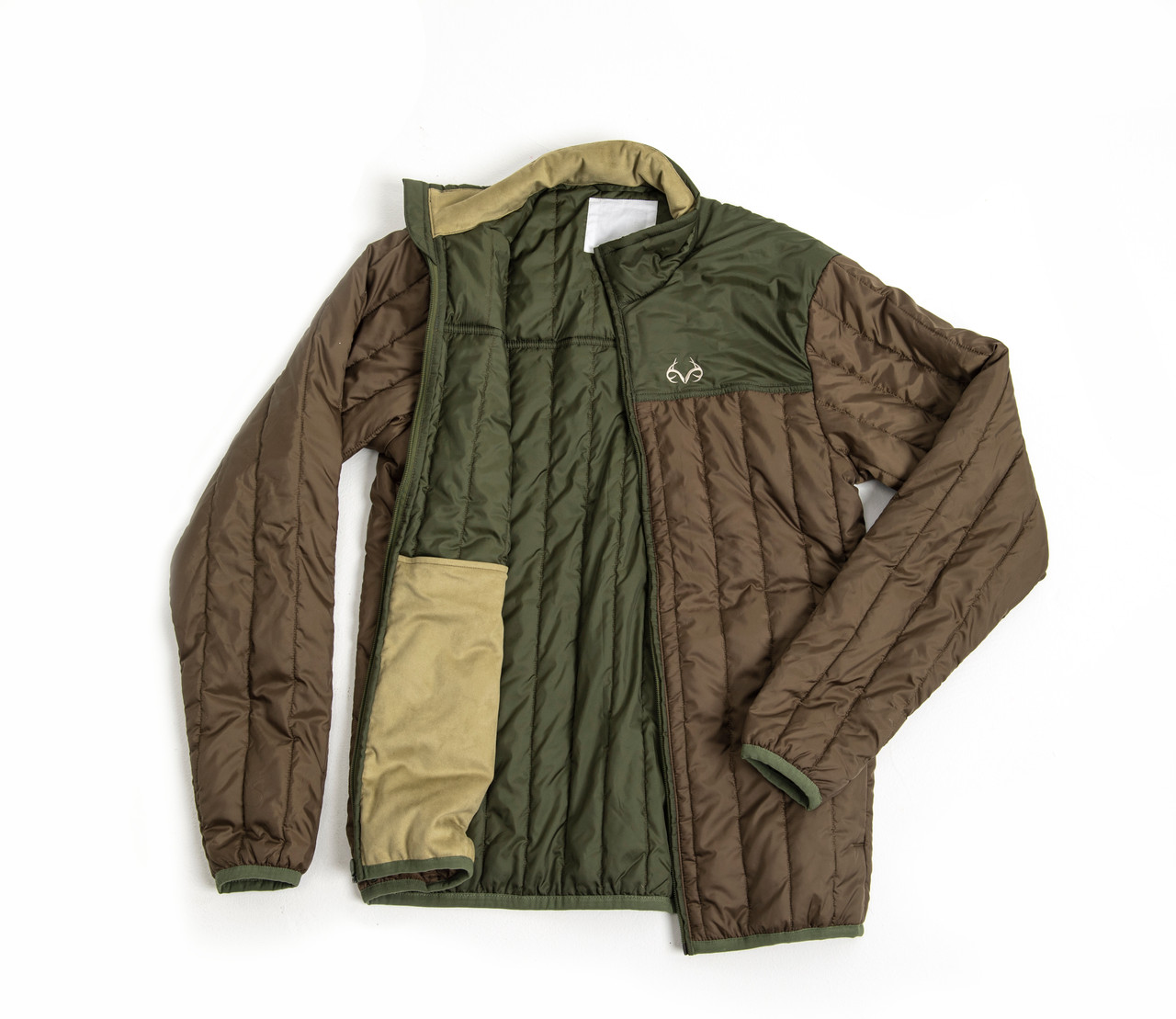 Realtree Men's Exclusive Lightweight Premium Down Puffer Jacket ...