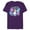 Purple, variant on Disney Alice in Wonderland Spring Flowers Wonder-ful Easter - Short Sleeve Blended T-Shirt for Adults - Customized-Navy Heather