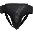 thumbnail image 1 of RDX, Leather Abdo Gear, Jockstrap Abdominal Protector, Groin Guard, Black, XL, 1 of 7