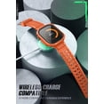 thumbnail image 4 of i-Blason Apple Watch Rugged Durable TPU Band Armorbox, Orange, 4 of 8