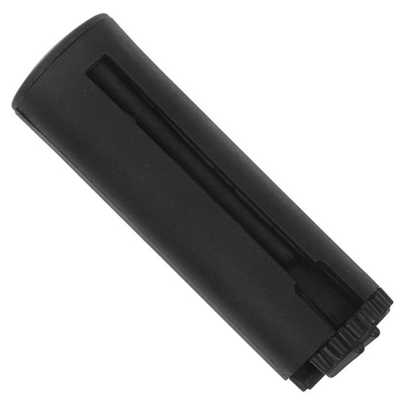 Clispeed Safety Barrier Belt End Retractable Queue Barrier Belt ABS Black 1Pcs