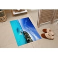 thumbnail image 5 of Easy to Clean Rug, Ocean View Rugs, Pattern Rug, Ocenic Dream Rugs, Modern Rug, Sea View Rug, Cool Rug, Landscape Rugs, Coastal Decor Rugs, 1.7'x2.3' - 50x70 cm, 5 of 7
