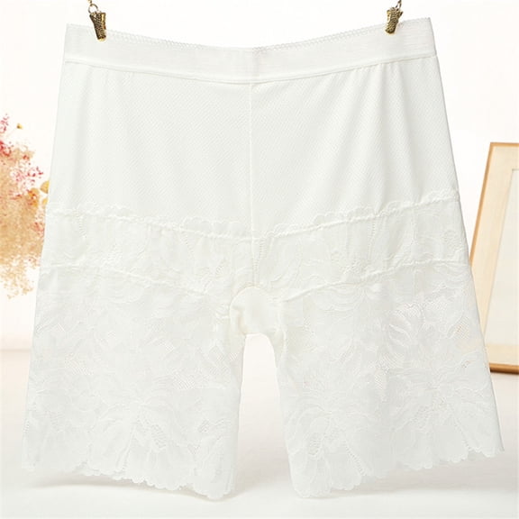 Taylonsss Womens High-Waisted Breathable Shaping Underwear Solid Color Comfort Fit Everyday Biker Shorts