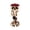 E002- B, variant on Indoor Halloween Decorations, Decorative Vases for Home Decor Chained Skeleton Hand Skull Vase, Spooky Halloween Decorations See No Evil Desktop Ornament, Day of The Dead Decor