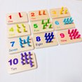 thumbnail image 4 of Tablero de clavijas de número de conteo de madera: Juguetes manipuladores de matemáticas, juguete educativo de matemáticas de aprendizaje temprano preescolar para niños pequeños y niños de jardín, 4 of 5