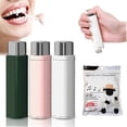 thumbnail image 1 of Portable Floss Dispenser, Automatic Floss Dispenser Travel Floss Case Refillable Floss Stick Organizer with 100 Floss Sticks, 1 of 5
