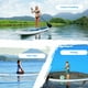 Goplus 10' Gonflable Stand Up Paddle SUP avec Laisse de Pompe à Aubes Réglable – image 4 sur 10