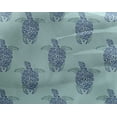thumbnail image 4 of oneOone Georgette Viscose Fabric Turtle Block Decor Fabric Printed BTY 42 Inch Wide, 4 of 4
