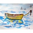 thumbnail image 1 of Betsy Drake PM830 Jaune Bateau à Rames Set de 4 Set de, 1 of 1