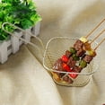 thumbnail image 2 of Linyer Frying Basket Washable Snack Fries Chicken with Handle Colander Baskets Strainer Straining Storage Container Kitchen Gold, 2 of 8