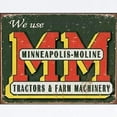 thumbnail image 2 of CafePress - 34 1505_Minneapolis_Moline_Tractors_Logo_Tin_Sign - Baby Light Bodysuit, Size Newborn - 24 Months, 2 of 4