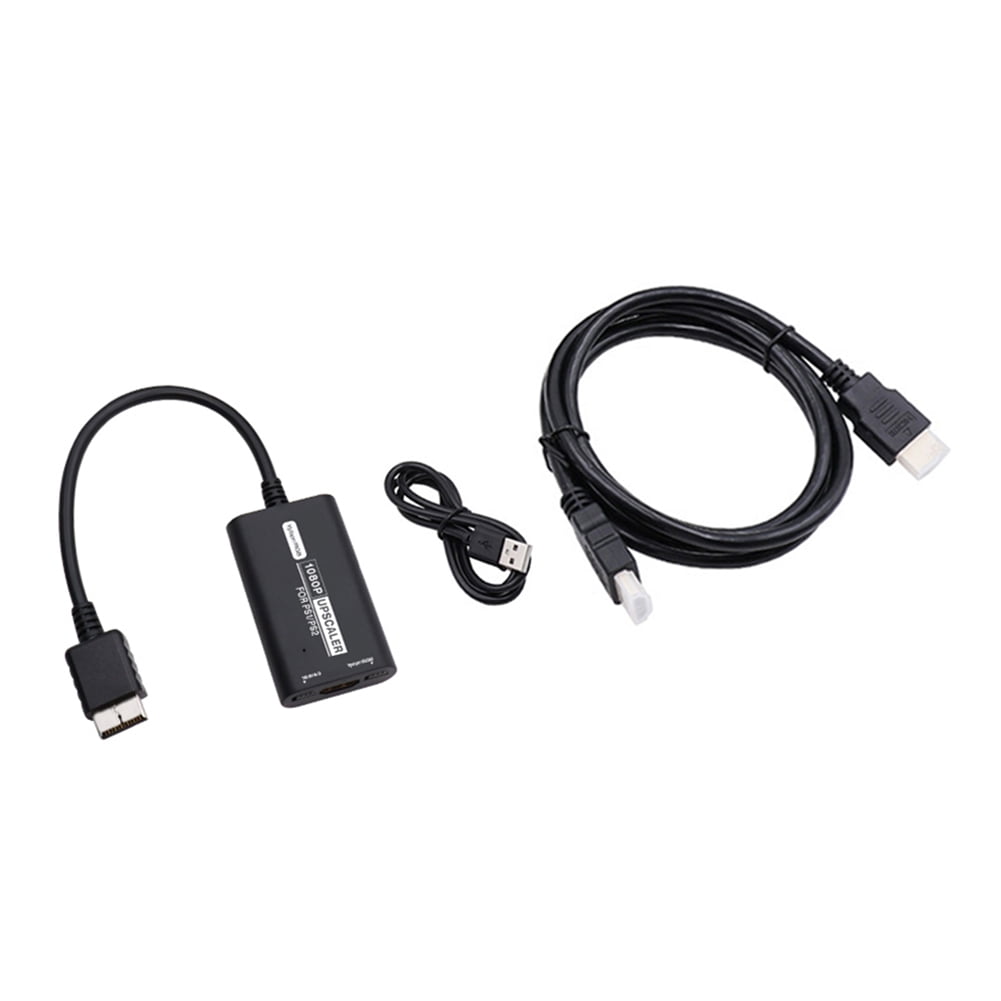 RGBS YPbPr HDMI-compatible Adapter for PS1 ONE Fat PS2 PS2 - Walmart.com