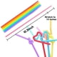 thumbnail image 2 of Disposable Colorful Drinking Straws, 13inch Flexible Straws, Random Colors Extra Long Straws Party Decorations, 2 of 5