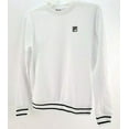 thumbnail image 4 of Fila Ladies' Heritage French Terry Crew Sweatshirt, White, Small, 4 of 5
