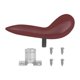 thumbnail image 5 of Soporte para reposamanos de fagot Soporte para sillín de mano para fagot con 4 tornillos originales Reposapiés para el Soporte para, 5 of 9