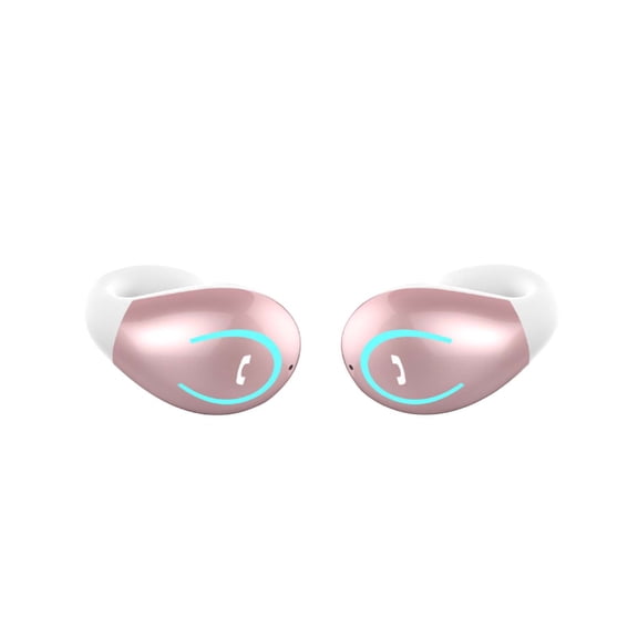 Wireless Headphones Hwkond Bluetooth Earphone Ring Clip Ear To Ear Stereo Non In Ear Smart Earphones on Clearance