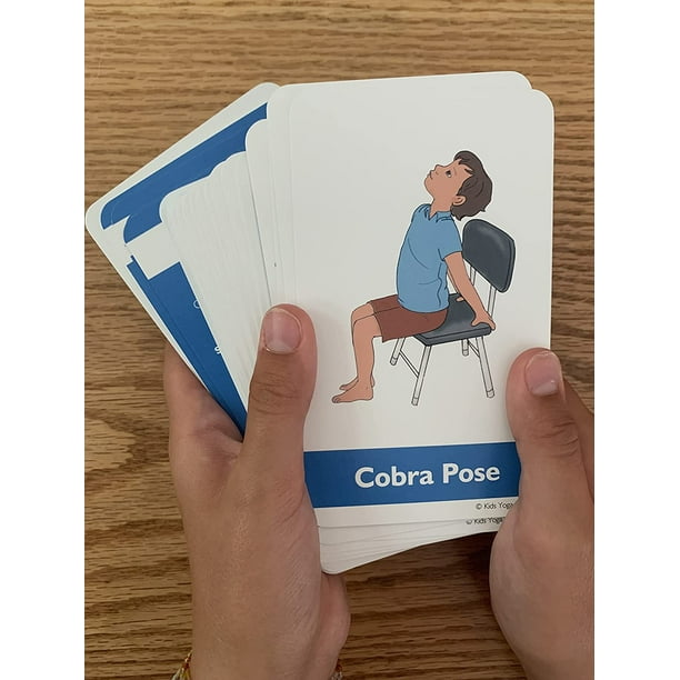 Printable Chair Yoga Card 