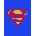 thumbnail image 2 of Superman Faded Logo Boy's Navy T-shirt-Large, 2 of 4