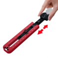 thumbnail image 4 of Woodwork Compasses Scriber Round Circle Ruler Metric Inch Fixed-point Marking Gauge Scribe Gauges Circulars Drawing Tool, 4 of 4