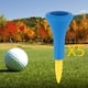 thumbnail image 5 of 10 piezas de goma para tees de golf, soporte de práctica de 2.0 in de altura para alfombrillas de exterior para el hogar Baoblaze Titular de tee de golf, 5 of 8
