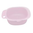 thumbnail image 3 of Tazón para bebé, flexible, resistente a caídas, seguro, 400 ml, gran capacidad, tazón de alimentación para bebés con tapa, color rosa, 3 of 5