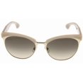 thumbnail image 2 of Miu Miu Sunglasses Women Pale Gold Bone Round MU54QS UBC-3D0, 2 of 4
