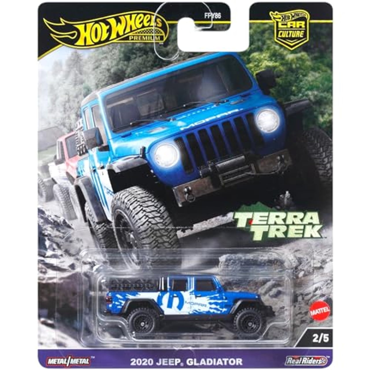 Hot Wheels Terra Trek Off‑Road 1:64 Scale Die‑Cast Set of 5 FPY86-961C