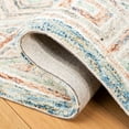 thumbnail image 5 of SAFAVIEH Micro-Loop Handan Southwestern Area Rug, Blue/Green, 5' x 5' Square, 5 of 7