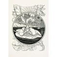 thumbnail image 3 of Percy J. Billinghurst 11x14 Black Modern Framed Museum Art Print Titled - A Hundred Anecdotes of Animals Pl 028 (1901), 3 of 5