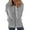 White, variant on VEKDONE 2025 Clearance Fall Zipper Hoodie Jackets for Women Long Sleeve Hooded Lightweight Tunics Sweatshirt Casual Solid Color Drawstring Outwear with Pockets 2025 Trendy Slim Coat